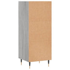 Sideboard Grey Sonoma 34.5x32.5x90 cm Engineered Wood