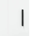 Sideboard High Gloss White 34.5x34x90 cm Engineered Wood