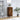 Sideboard Smoked Oak 34.5x34x90 cm Engineered Wood