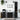 Bathroom Cabinet Black 30x30x190 cm Engineered Wood