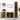 Bathroom Cabinet Smoked Oak 30x30x100 cm Engineered Wood