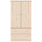 Wardrobe ALTA 90x55x170 cm Solid Wood Pine