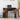 Desk Smoked Oak 100x55x75 cm Engineered Wood