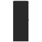 File Cabinet Black 90x40x105 cm Steel