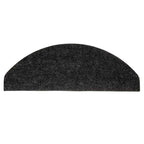 Stair Mats Self-adhesive 10 pcs Anthracite 65x22.5x3.5 cm
