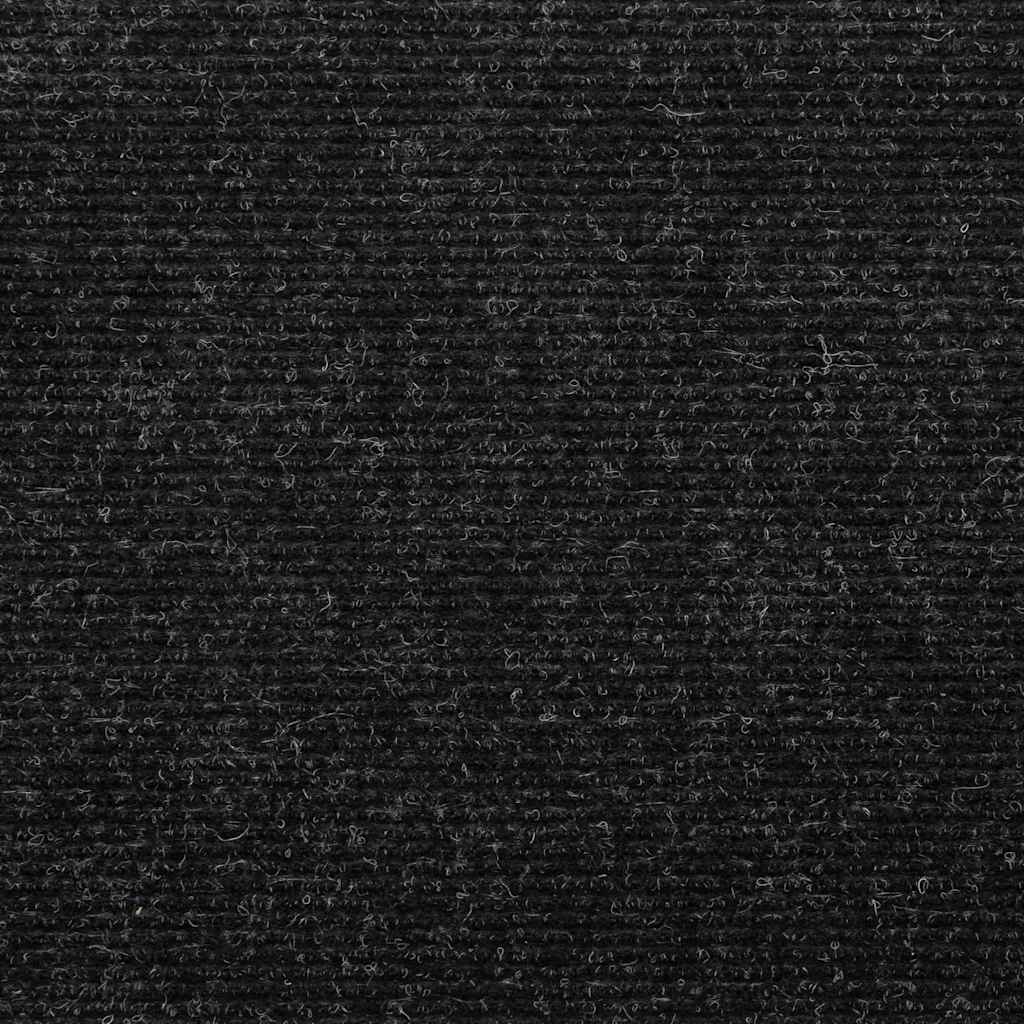 Stair Mats Self-adhesive 10 pcs Anthracite 65x22.5x3.5 cm