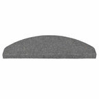 Stair Mats Self-adhesive 10 pcs Grey 65x22.5x3.5 cm