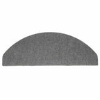 Stair Mats Self-adhesive 10 pcs Grey 65x22.5x3.5 cm
