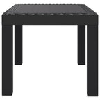 Garden Table Anthracite 59x47x40 cm PP