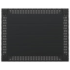 Garden Table Anthracite 59x47x40 cm PP