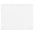 Garden Table White 59x47x40 cm PP