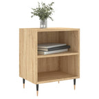 Bedside Cabinets 2 pcs Sonoma Oak 40x30x50 cm Engineered Wood