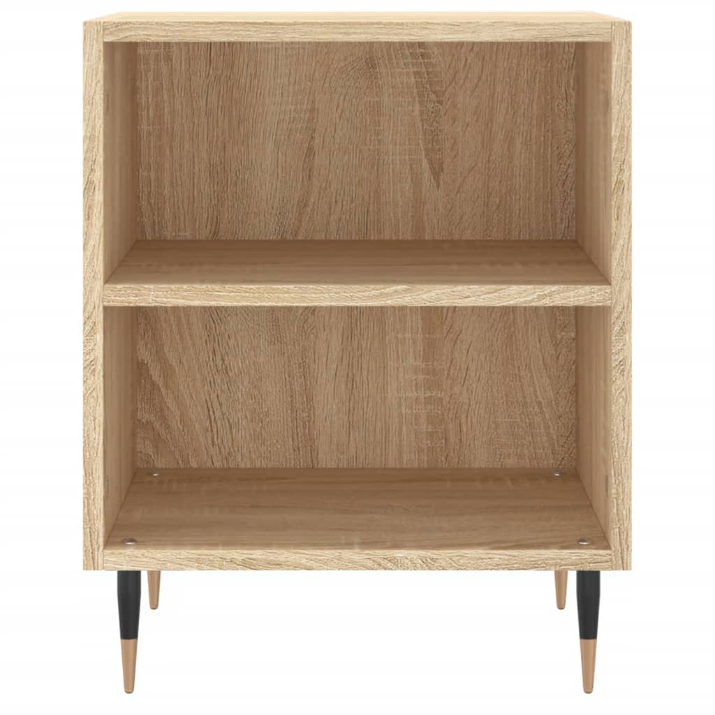 Bedside Cabinets 2 pcs Sonoma Oak 40x30x50 cm Engineered Wood