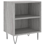 Bedside Cabinets 2 pcs Grey Sonoma 40x30x50 cm Engineered Wood