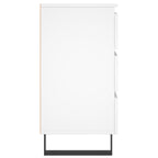 Bedside Cabinets 2 pcs White 40x35x69 cm Engineered Wood