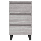 Bedside Cabinets 2 pcs Grey Sonoma 40x35x69 cm Engineered Wood