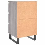 Bedside Cabinets 2 pcs Grey Sonoma 40x35x69 cm Engineered Wood