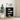 Highboard Black 57x35x90 cm Engineered Wood