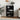 Highboard Black 57x35x90 cm Engineered Wood
