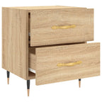 Bedside Cabinets 2 pcs Sonoma Oak 40x35x47.5 cm Engineered Wood