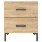 Bedside Cabinet Sonoma Oak 40x35x47.5 cm Engineered Wood