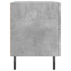 Bedside Cabinets 2 pcs Concrete Grey 40x35x47.5 cm Engineered Wood