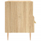 Bedside Cabinet Sonoma Oak 40x35x47.5 cm Engineered Wood