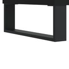 Bedside Cabinets 2 pcs Black 40x35x47.5 cm Engineered Wood