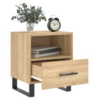 Bedside Cabinet Sonoma Oak 40x35x47.5 cm Engineered Wood