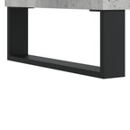 Bedside Cabinet Concrete Grey 40x35x47.5 cm Engineered Wood