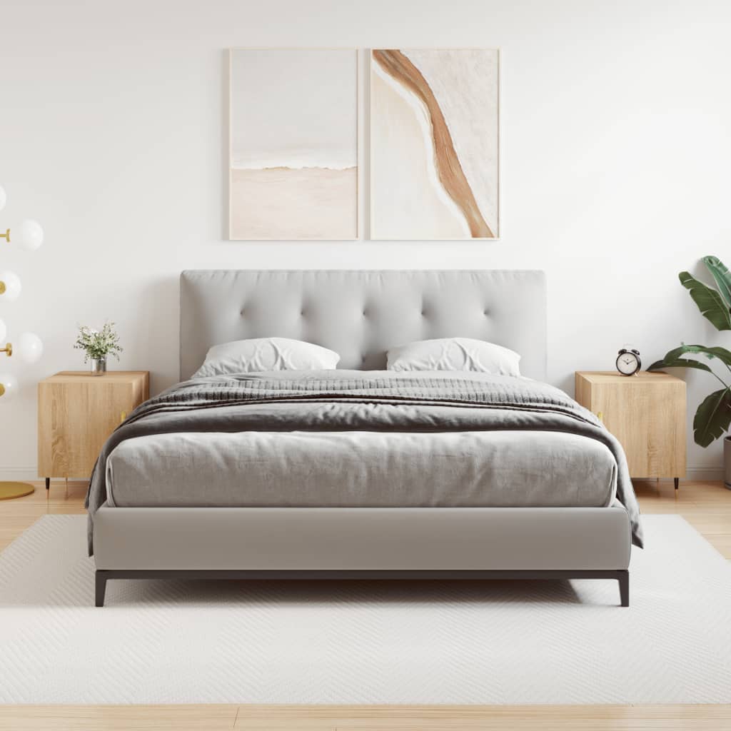 Bedside Cabinets 2 pcs Sonoma Oak 40x40x50 cm Engineered Wood