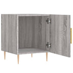 Bedside Cabinets 2 pcs Grey Sonoma 40x40x50 cm Engineered Wood