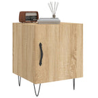 Bedside Cabinets 2 pcs Sonoma Oak 40x40x50 cm Engineered Wood