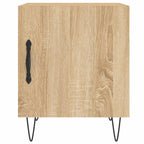 Bedside Cabinets 2 pcs Sonoma Oak 40x40x50 cm Engineered Wood