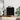 Bedside Cabinet Black 40x40x50 cm Engineered Wood