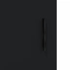 Bedside Cabinets 2 pcs Black 40x40x50 cm Engineered Wood