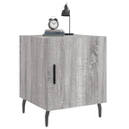 Bedside Cabinets 2 pcs Grey Sonoma 40x40x50 cm Engineered Wood
