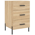 Bedside Cabinet Sonoma Oak 40x40x66 cm Engineered Wood