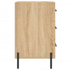 Bedside Cabinet Sonoma Oak 40x40x66 cm Engineered Wood