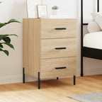 Bedside Cabinet Sonoma Oak 40x40x66 cm Engineered Wood