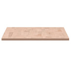 Bathroom Countertop 80x40x1.5 cm Solid Wood Beech