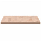 Bathroom Countertop 100x50x1.5 cm Solid Wood Beech
