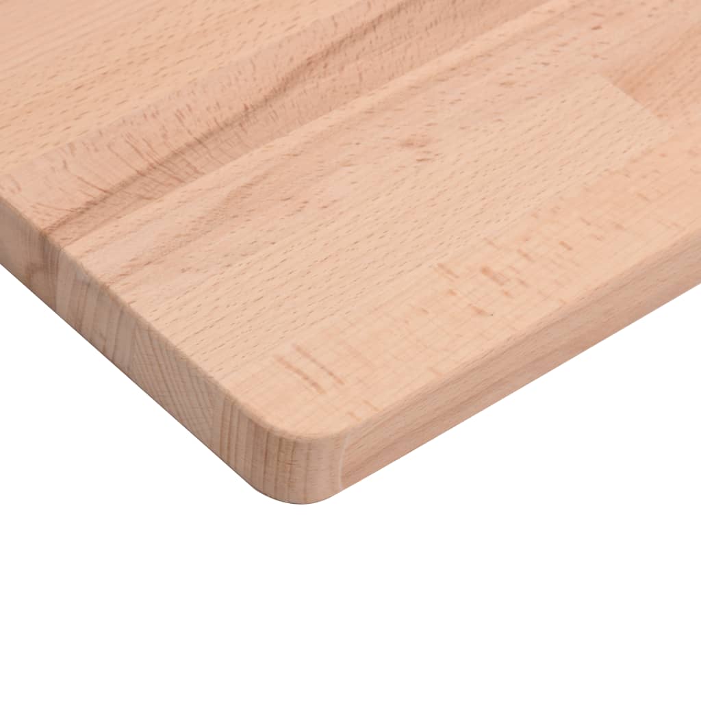 Bathroom Countertop 100x50x1.5 cm Solid Wood Beech