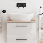 Bathroom Countertop 60x40x1.5 cm Solid Wood Beech