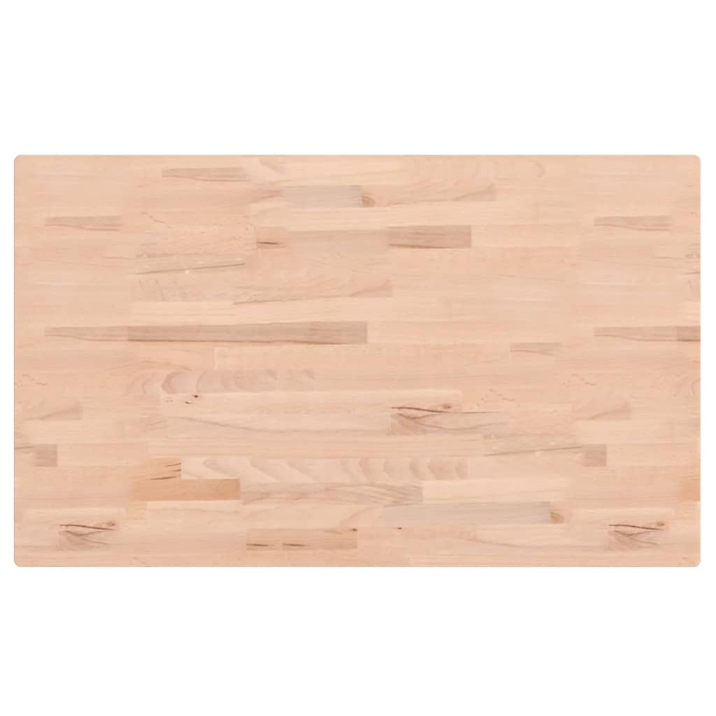 Bathroom Countertop 100x60x1.5 cm Solid Wood Beech