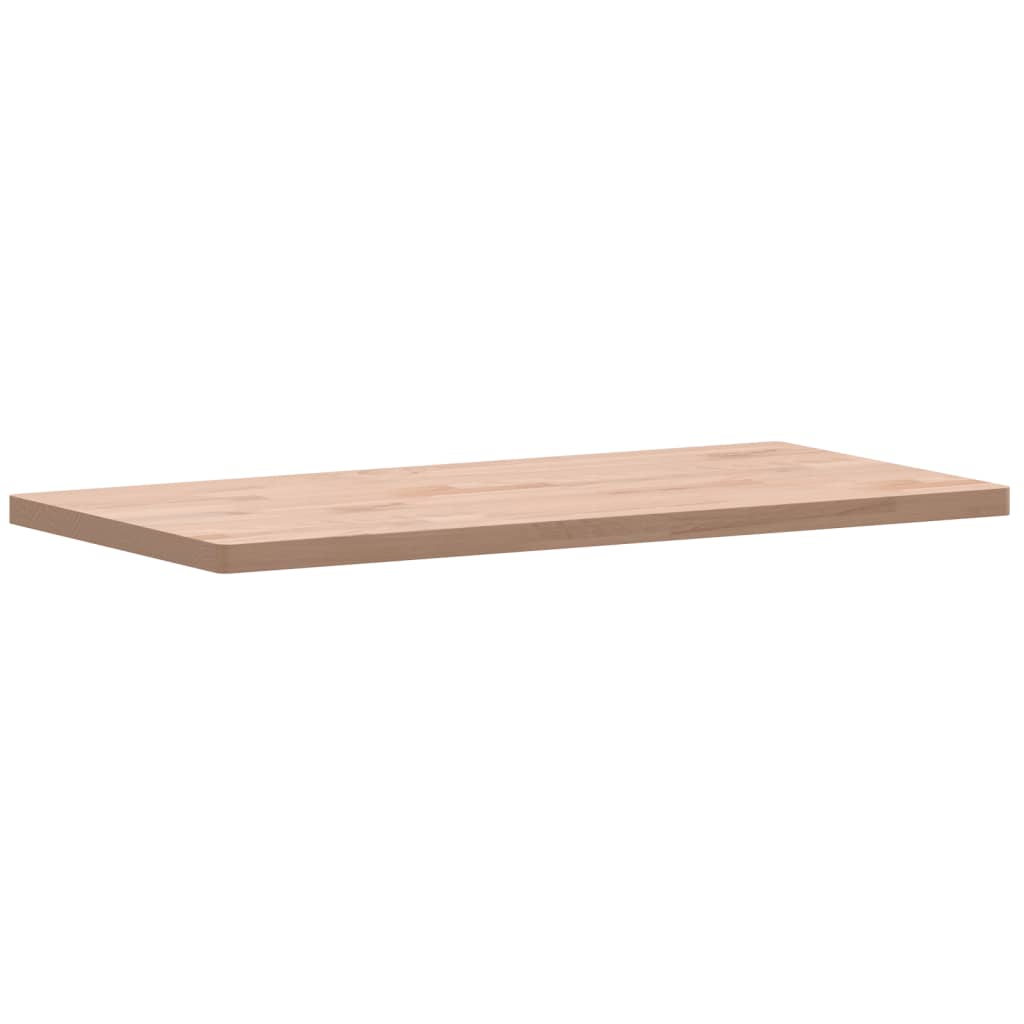 Bathroom Countertop 80x40x2.5 cm Solid Wood Beech