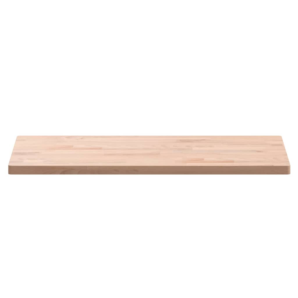 Bathroom Countertop 80x40x2.5 cm Solid Wood Beech