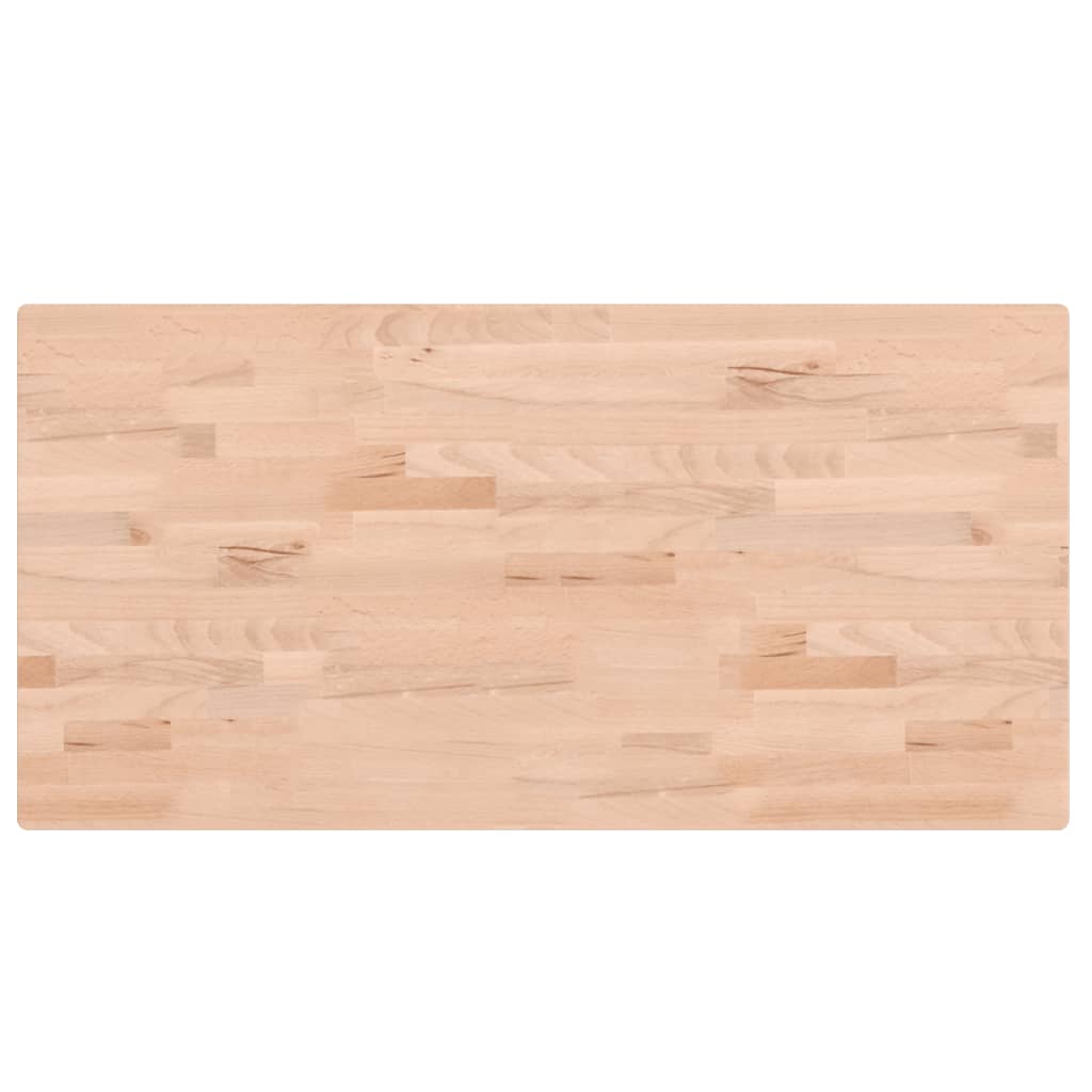 Bathroom Countertop 100x50x2.5 cm Solid Wood Beech