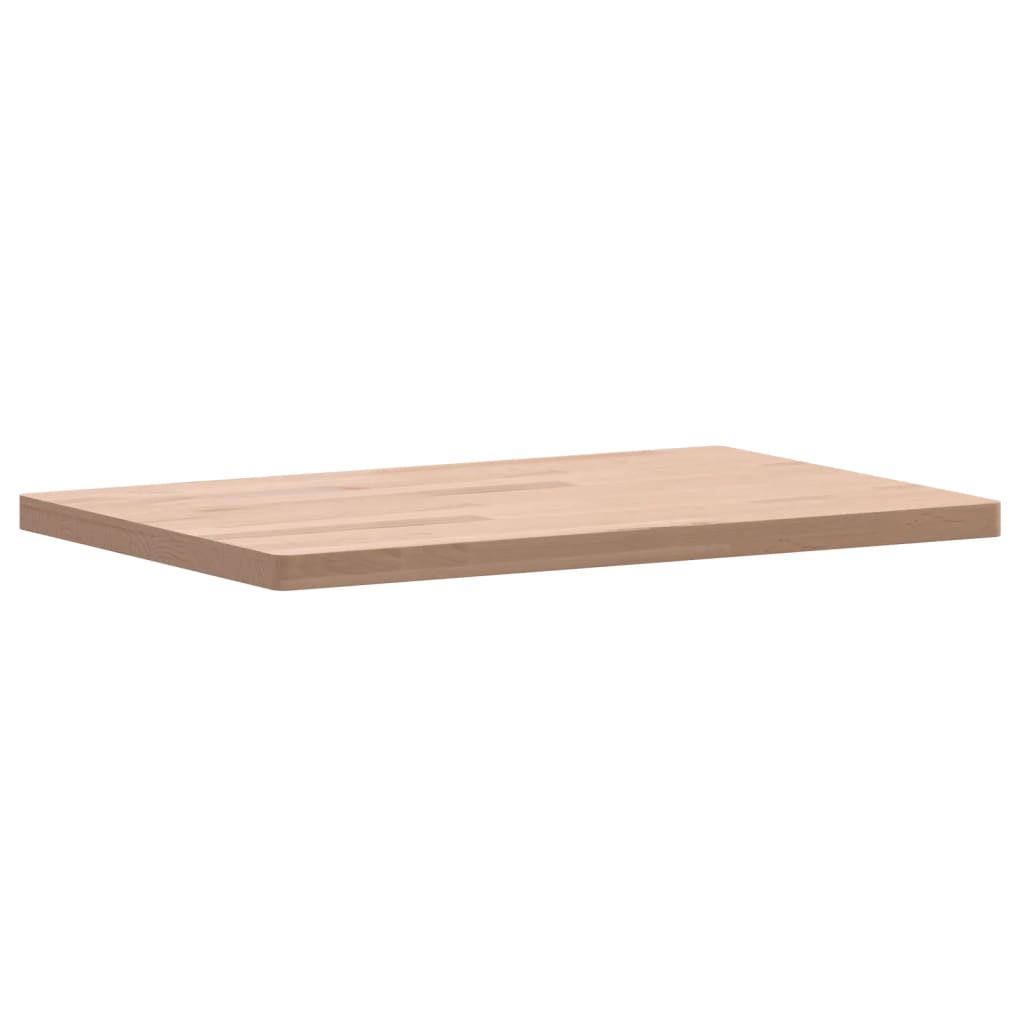 Bathroom Countertop 60x40x2.5 cm Solid Wood Beech