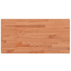 Bathroom Countertop 100x50x1.5 cm Solid Wood Beech